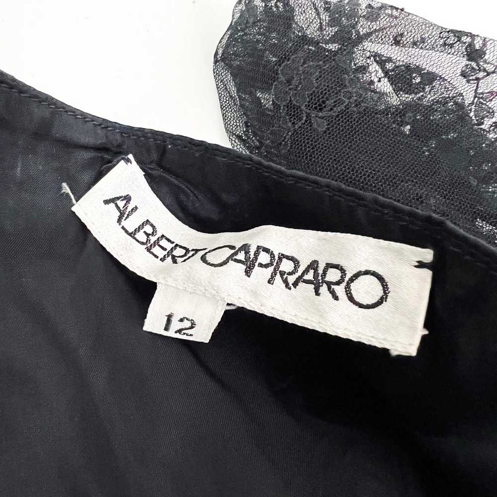 Vintage Albert Capraro Lace Overlay Dress - image 11