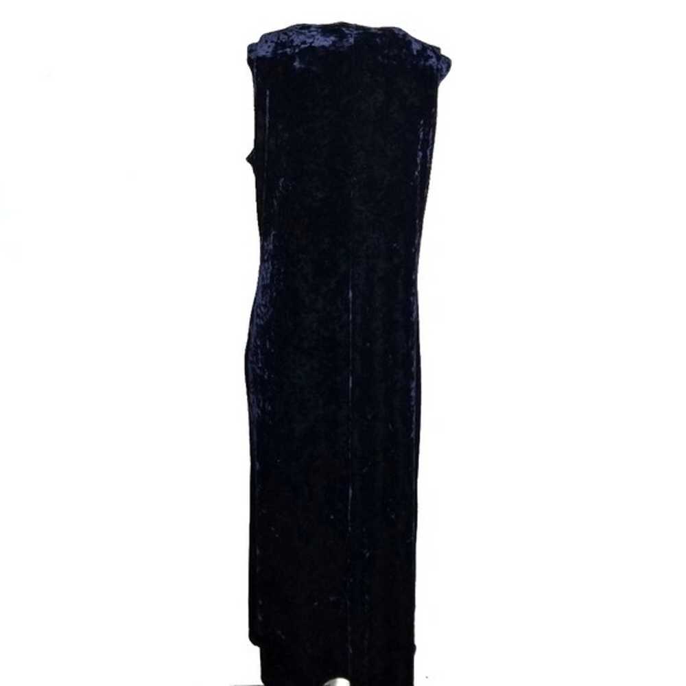 Dressing Clio | Vintage Long Maxi Dress Blue Crus… - image 3