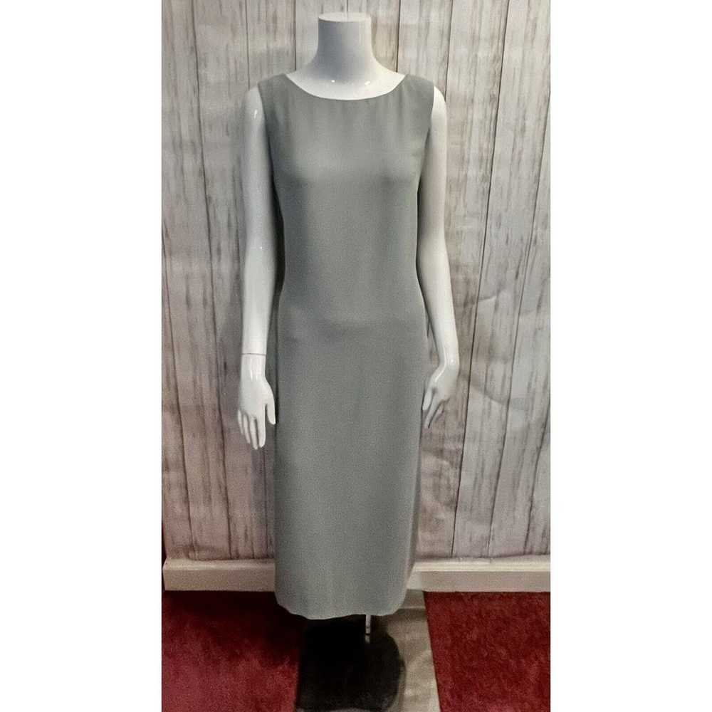 VTG Cynthia Howie Dress Maggy Boutique Sage Green… - image 3