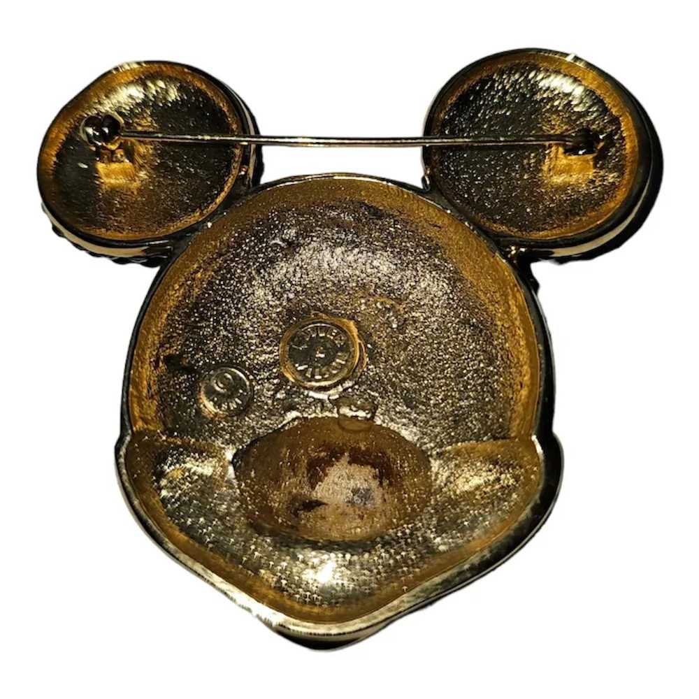 B&W Mickey Mouse Pin - image 2
