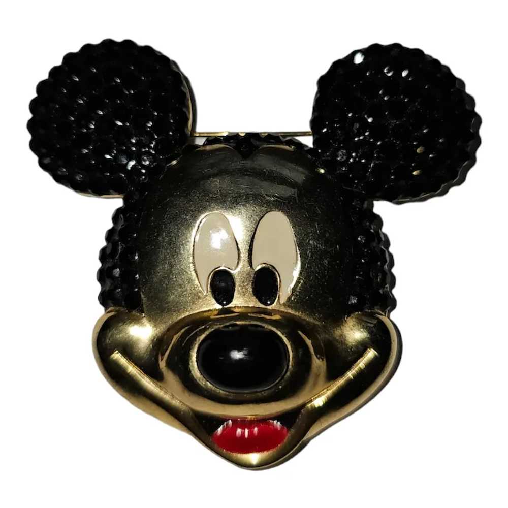 B&W Mickey Mouse Pin - image 3