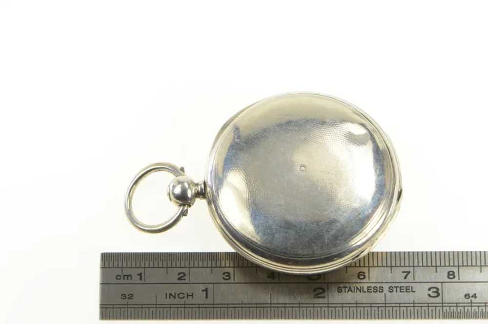 HB 35.0mm Key Wind Hunter Case Antique Pocket Wat… - image 4