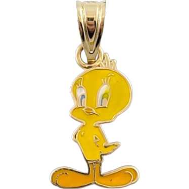 Tweety bird sale gold pendant