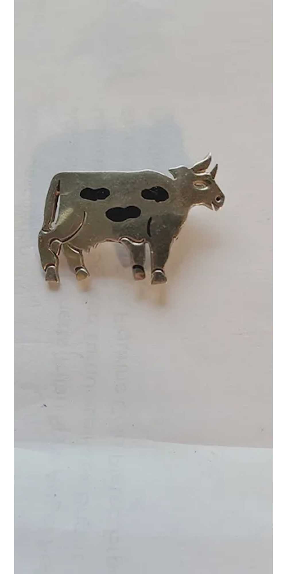 Vintage Mexico COW Figural Stylized Realistic Ste… - image 3