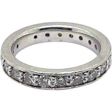 Platinum Diamond Eternity Band