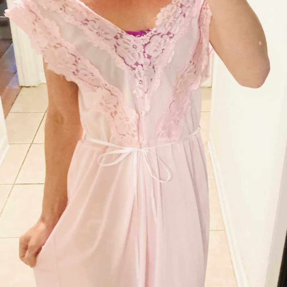 Vintage lace nightgown - image 2