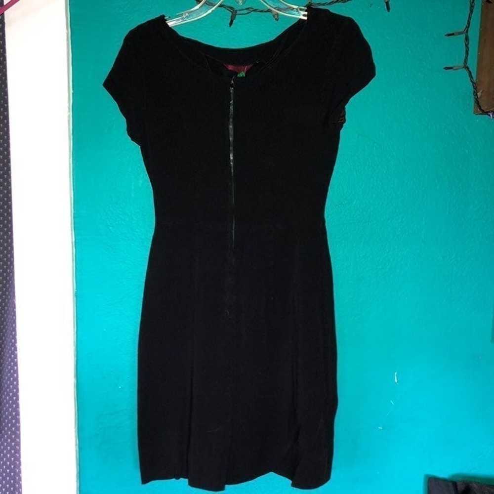 Vintage Black Pencil Dress - image 2