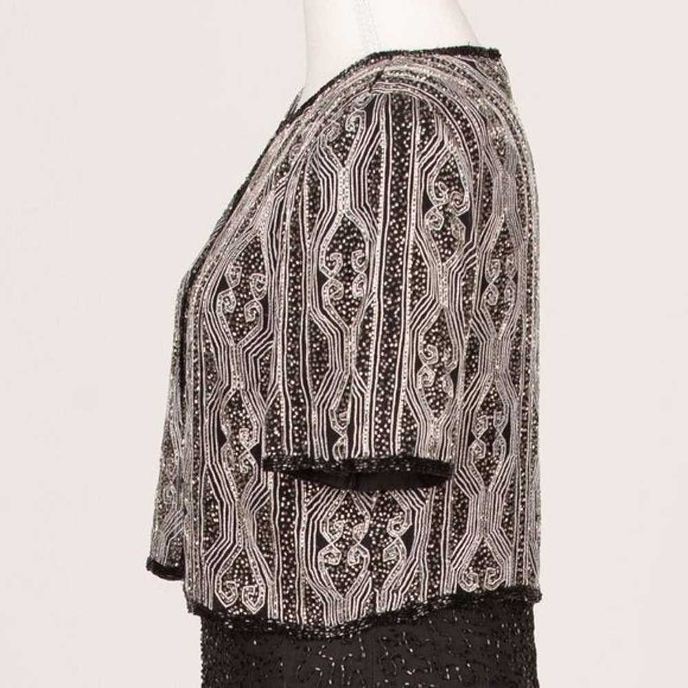 Laurence Kazar Vintage Beaded Gown - image 6
