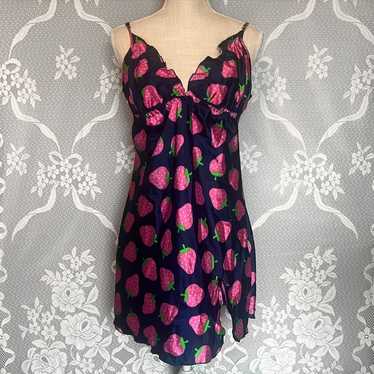 Strawberry Slip Dress - image 1