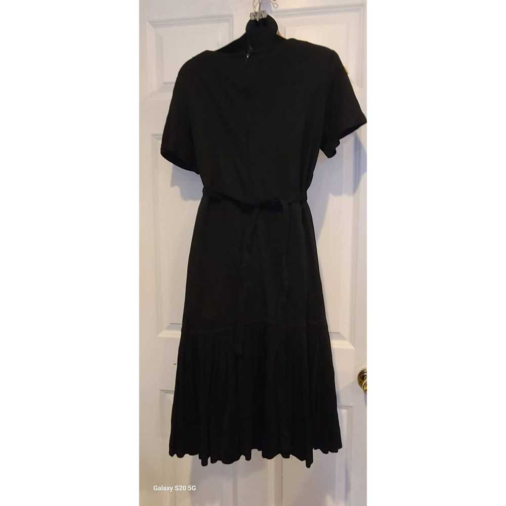Vintage Black dress Lady Carol simple elegant coc… - image 5