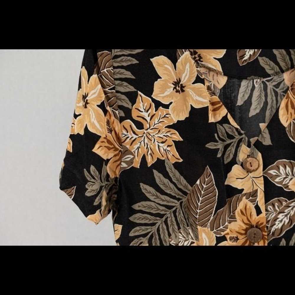 Vintage maxi floral printed maxi Dress - image 4