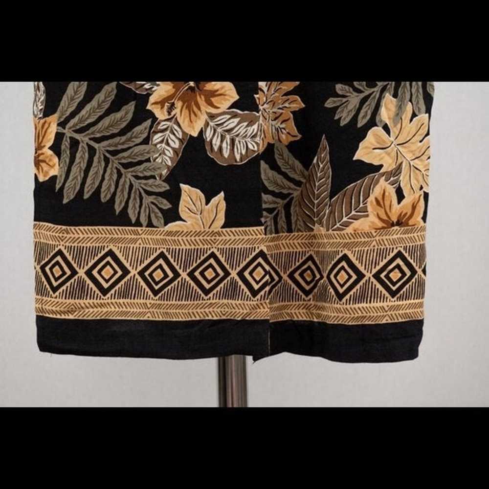 Vintage maxi floral printed maxi Dress - image 7