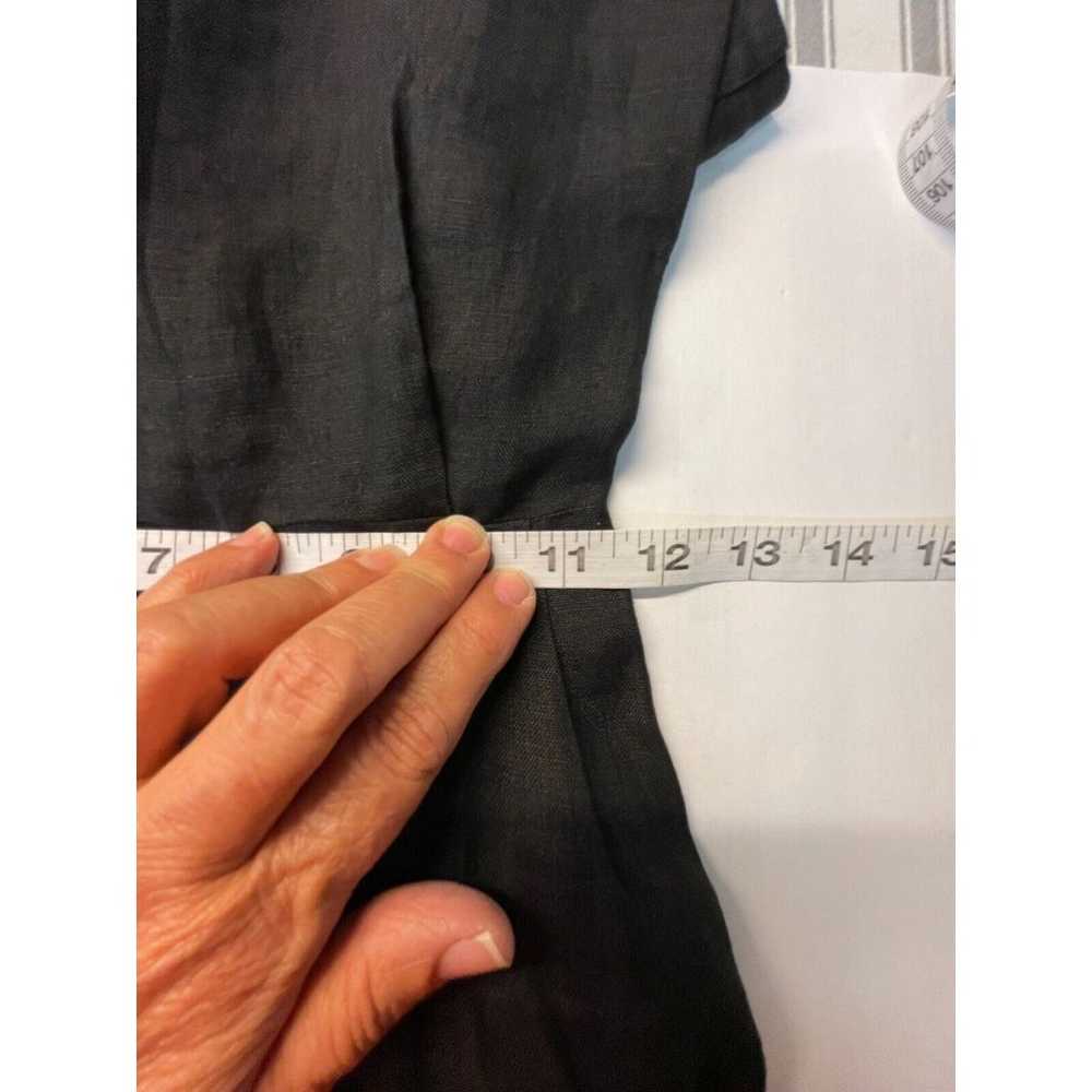 Calvin Klein Womens Black Size 10  Black Button B… - image 9