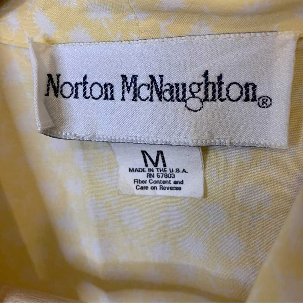 Norton McNaughton Vintage Yellow Floral Matching … - image 5