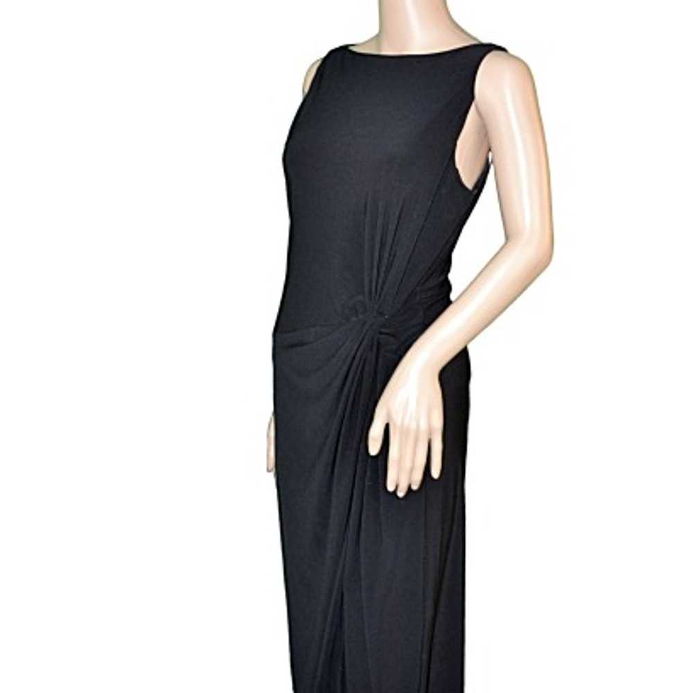 Vintage Laundry Black Ruched Dress 8 - image 4