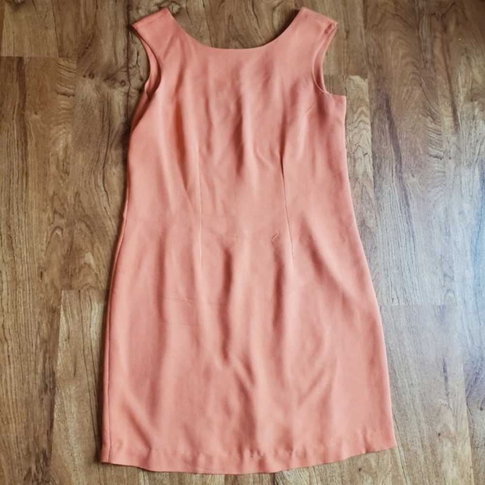 Women's Tommy Bahama Peach Silk Dress - image 6