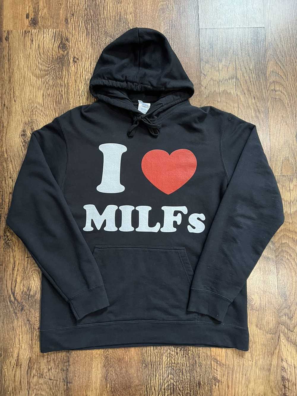 Made In Usa × Vintage I love milfs hoodie sweatsh… - image 6