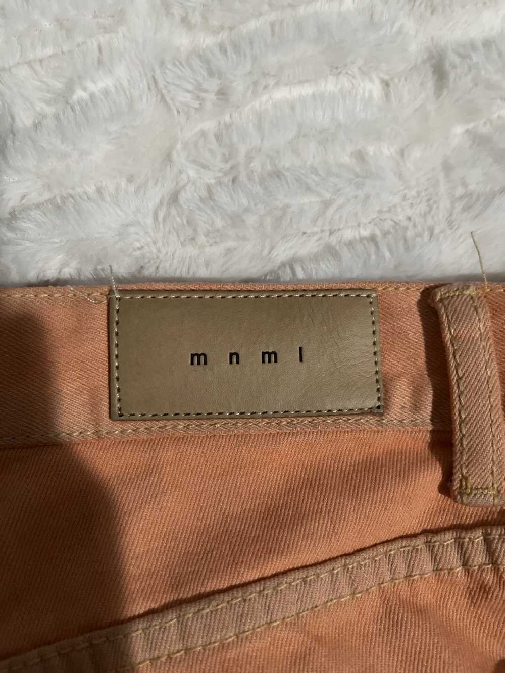 MNML × Streetwear Mnml Orange Distressed Denim - image 3