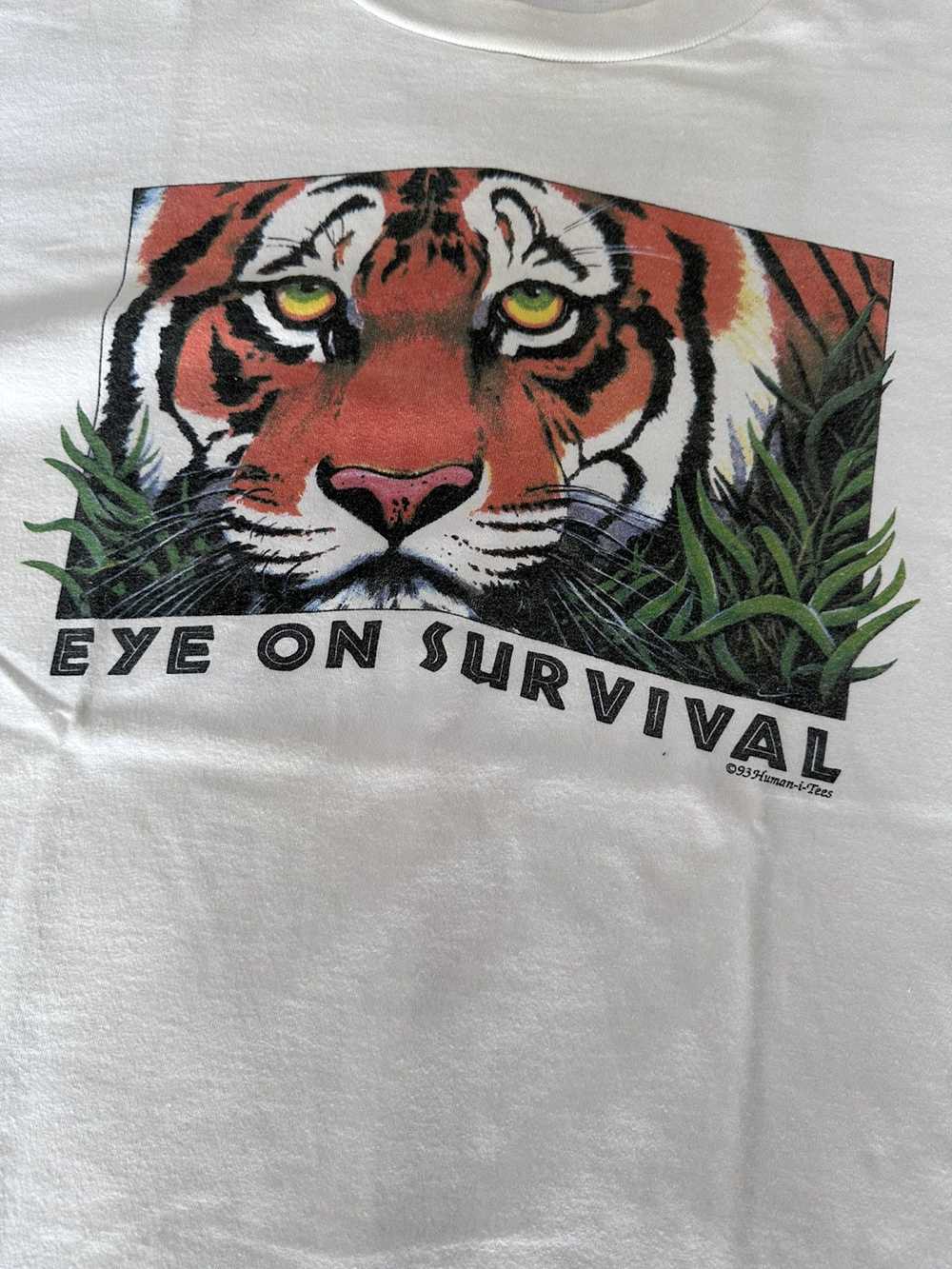 Animal Tee × Anvil × Vintage Vintage Eye on Survi… - image 3