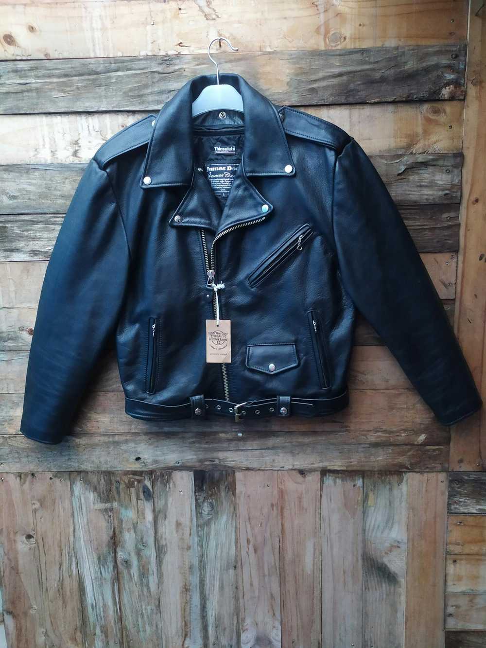 Leather Jacket × Vintage VINTAGE JAMES DEAN LEATH… - image 2