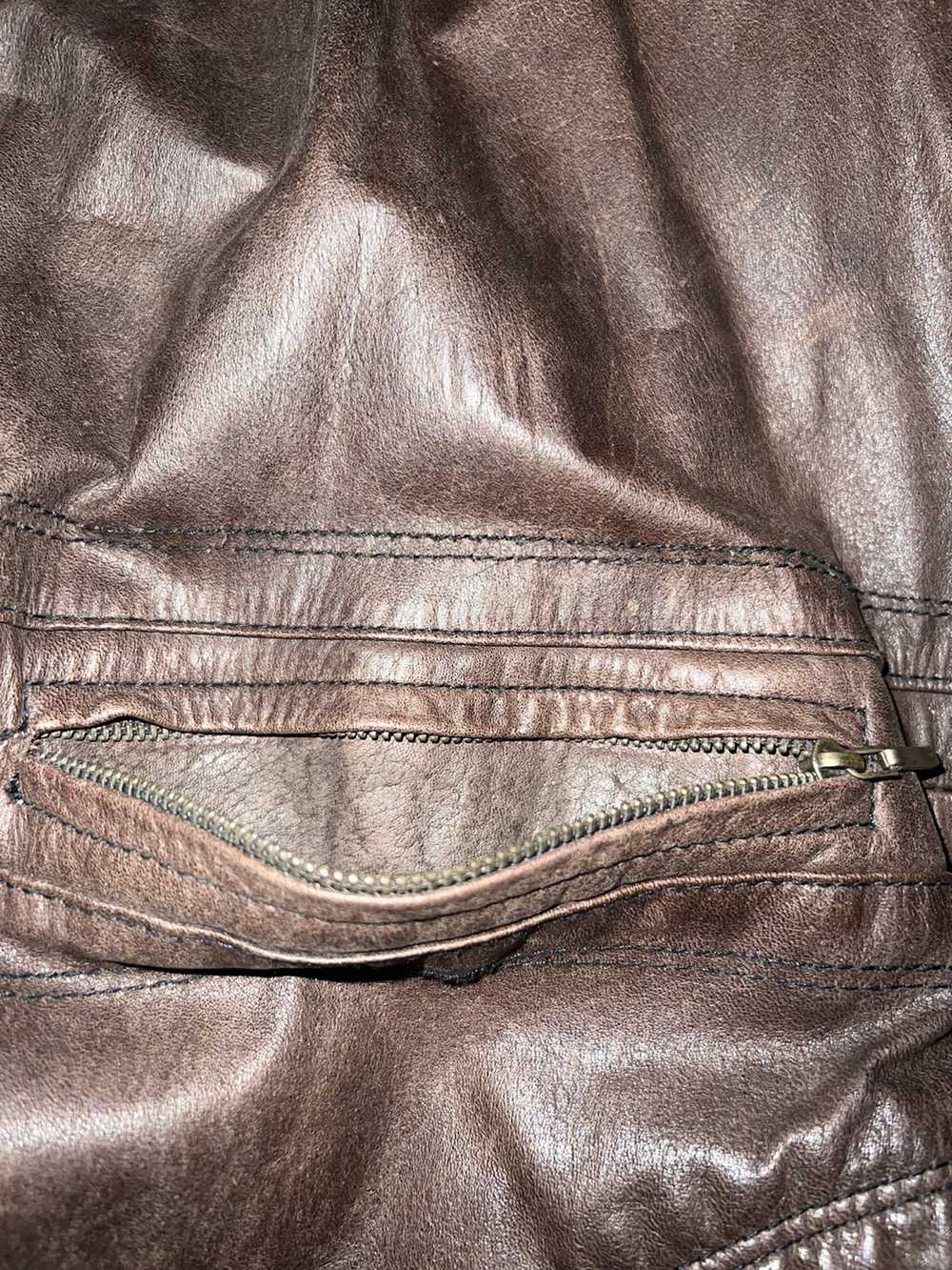 Japanese Brand × Leather Jacket × Vintage Vintage… - image 12