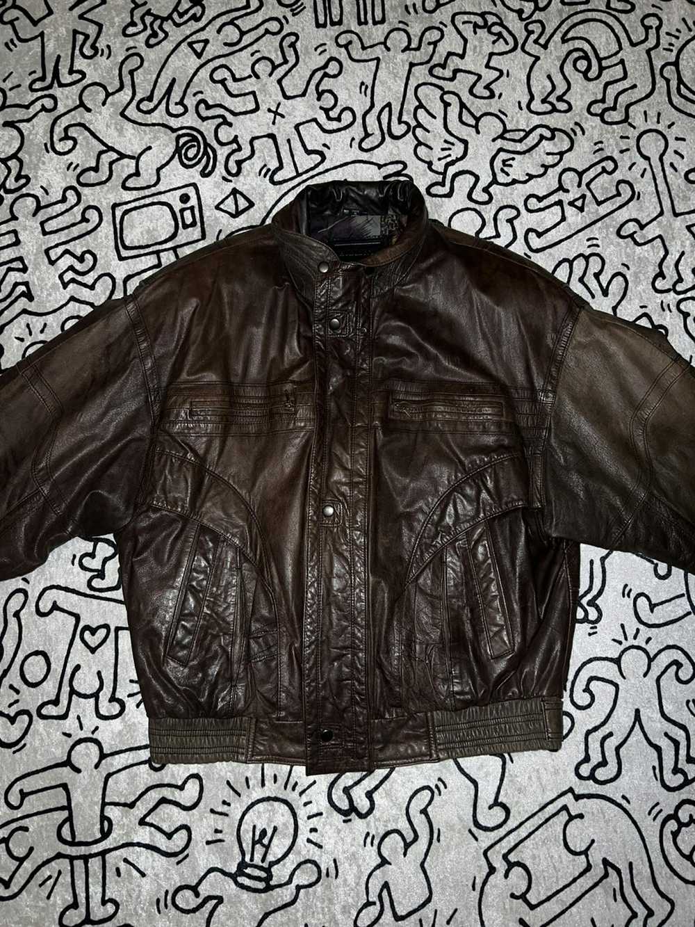 Japanese Brand × Leather Jacket × Vintage Vintage… - image 2