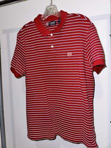 Chaps Ralph Lauren Chaps Red/White Striped Polo