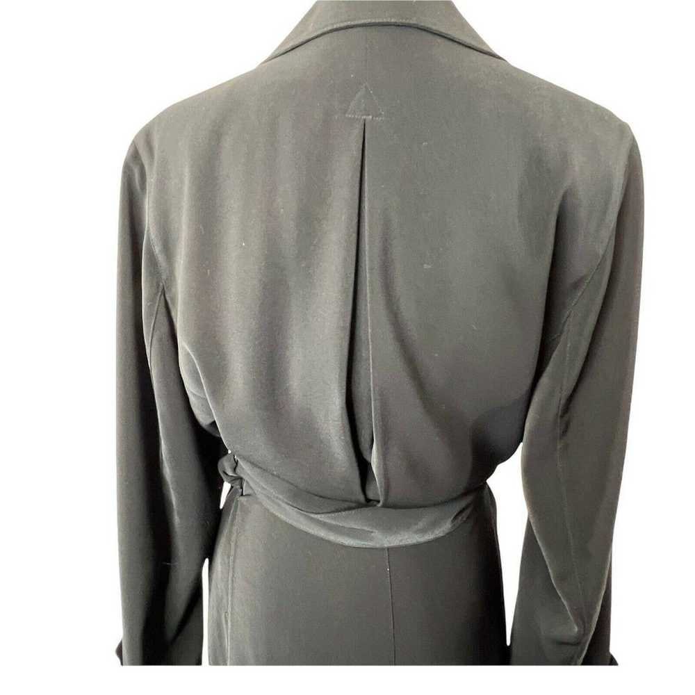 Vintage Anne Klein AK2 Black Shirt/ Coat Lined Ca… - image 7
