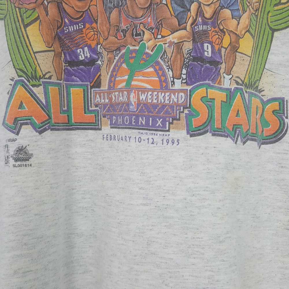 NBA × Sportswear × Vintage Vintage 90's All Stars… - image 3