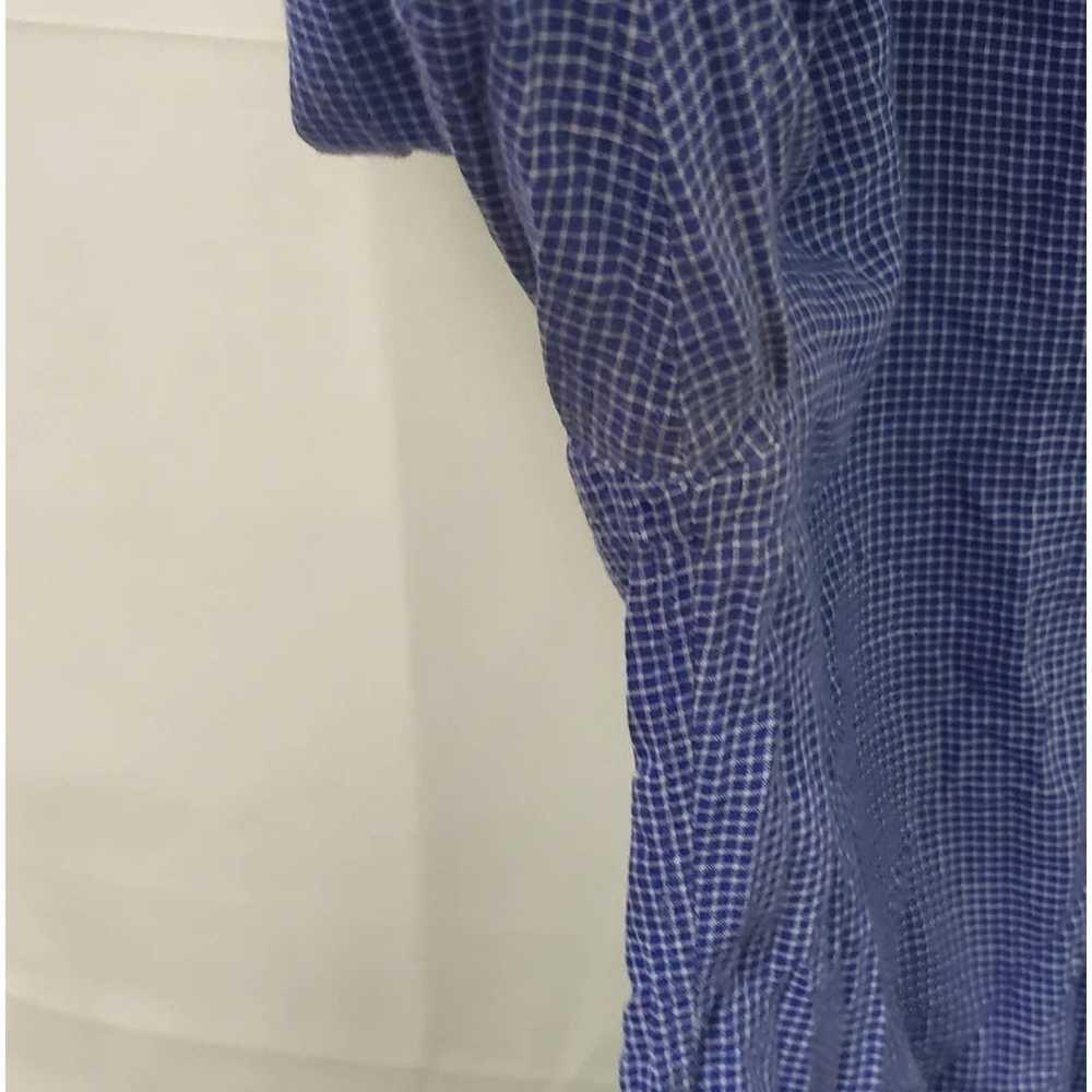 Culturata Culturata Blue Check Lightweight Shirt … - image 8