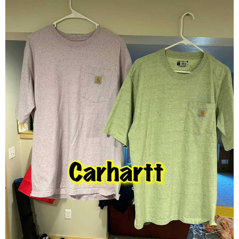 Carhartt Carhartt Loose Fit Large Green and Purpl… - image 1