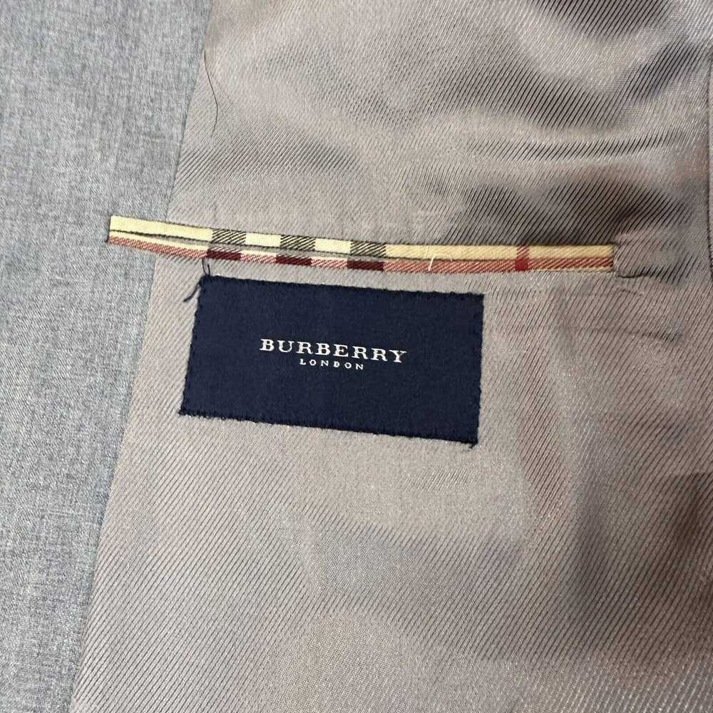 Burberry Burberry London Blazer 44L 3 Button Wool… - image 5