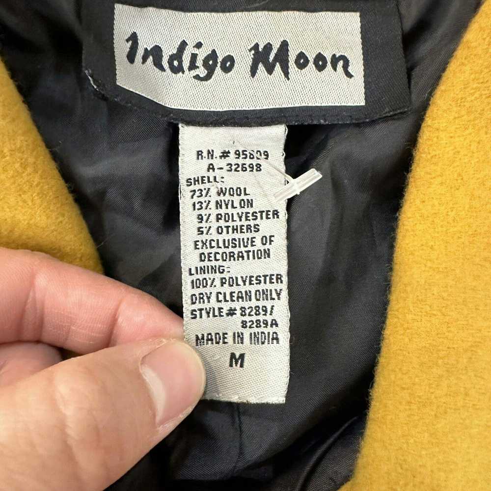 Vintage Vintage Indigo Moon Jacket M Wool Yellow … - image 6
