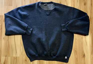 90s L.L. Bean x Russell Athletic Navy Blue V Stitch Sweatshirt