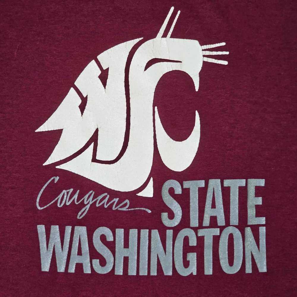 Jerzees × Tee × Vintage Washington State Cougars … - image 2