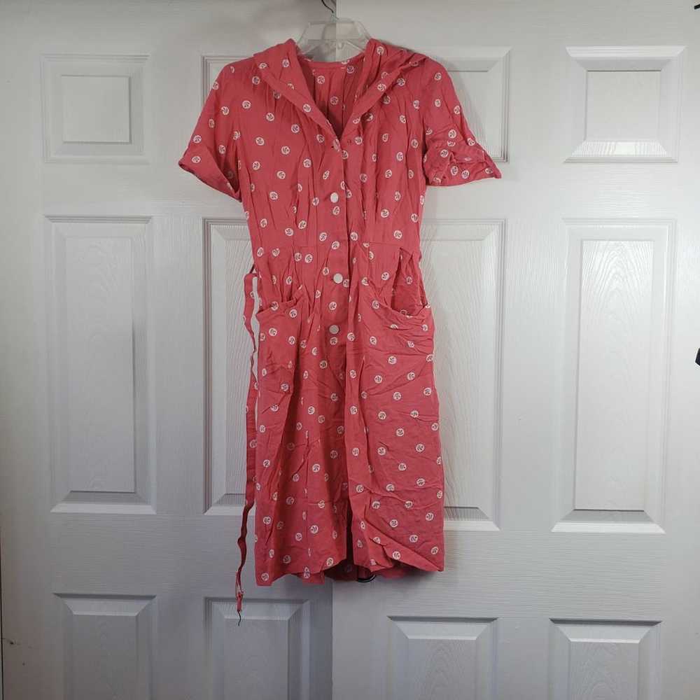 Vintage Hand Made Dress sz M - image 2