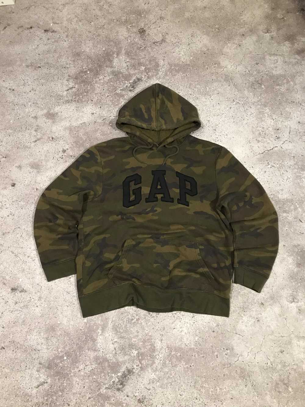 Gap × Streetwear × Vintage VINTAGE HOODIE GAP BIG… - image 1