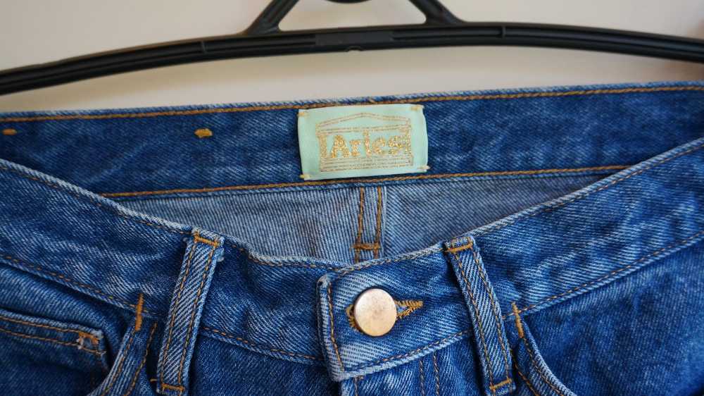 Aries Aries Side Tape Logo Jeans - image 2