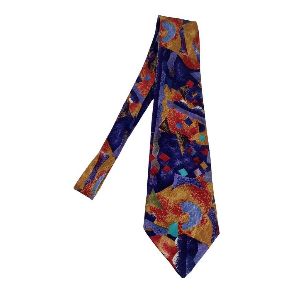 Missoni MISSONI Muticolor Art Silk Tie Made In It… - image 6