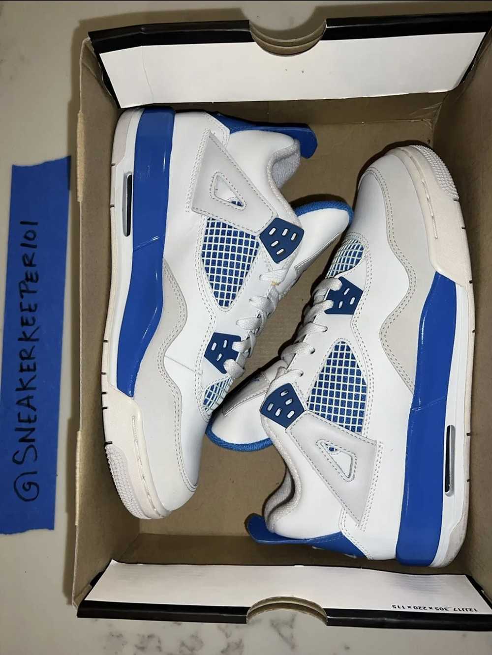 Jordan Brand × Nike Jordan 4 MILITARY BLUE SIZE 6… - image 2