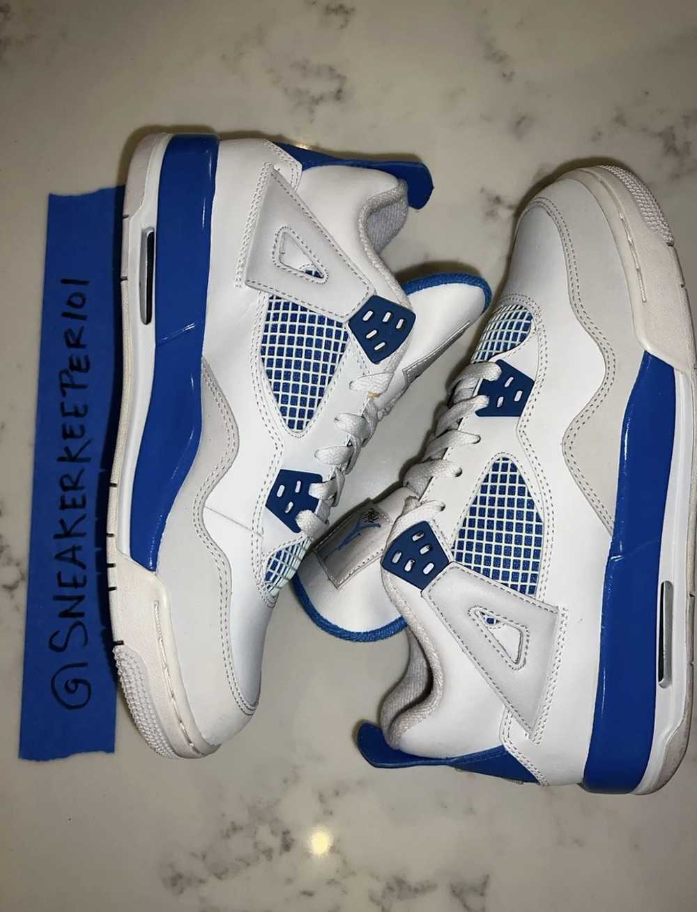 Jordan Brand × Nike Jordan 4 MILITARY BLUE SIZE 6… - image 3