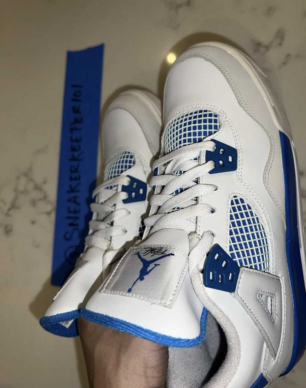 Jordan Brand × Nike Jordan 4 MILITARY BLUE SIZE 6… - image 4