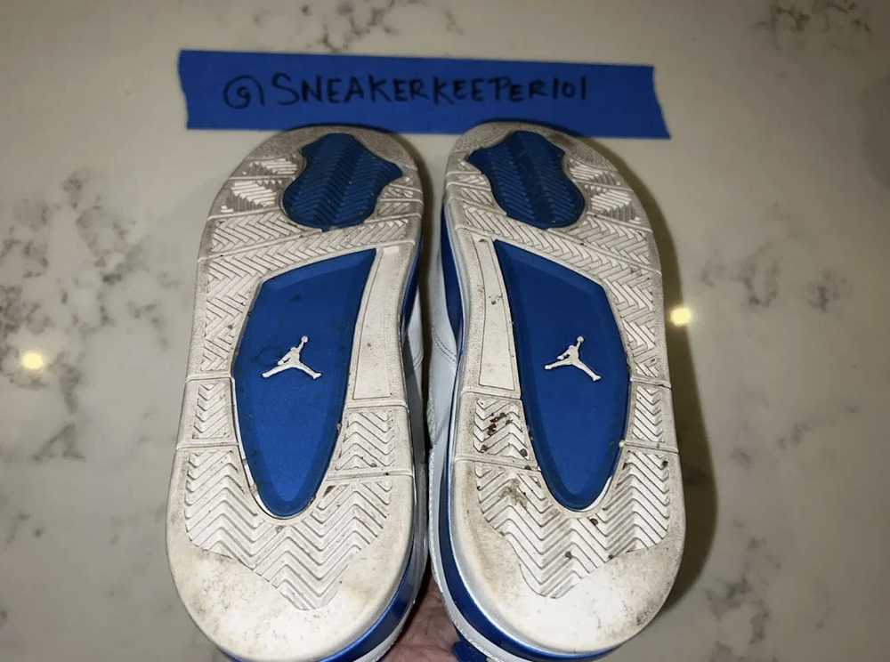 Jordan Brand × Nike Jordan 4 MILITARY BLUE SIZE 6… - image 8