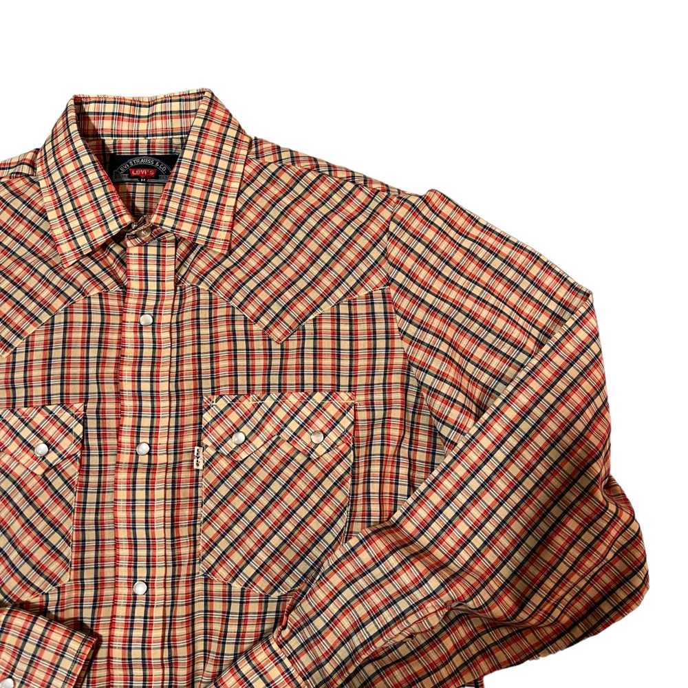 Levi's Vintage Clothing Vintage Levi's Plaid Pear… - image 3