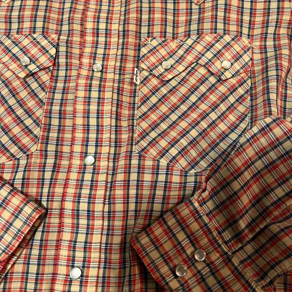 Levi's Vintage Clothing Vintage Levi's Plaid Pear… - image 6