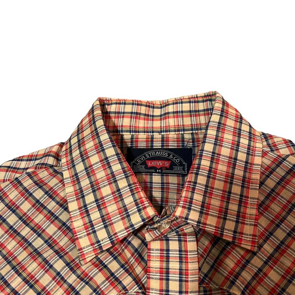 Levi's Vintage Clothing Vintage Levi's Plaid Pear… - image 7