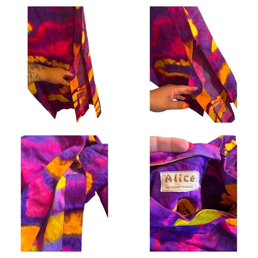 Alice Polynesian Fashions Vintage 70s Tie Dye Sty… - image 12