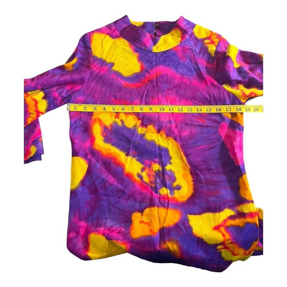 Alice Polynesian Fashions Vintage 70s Tie Dye Sty… - image 7