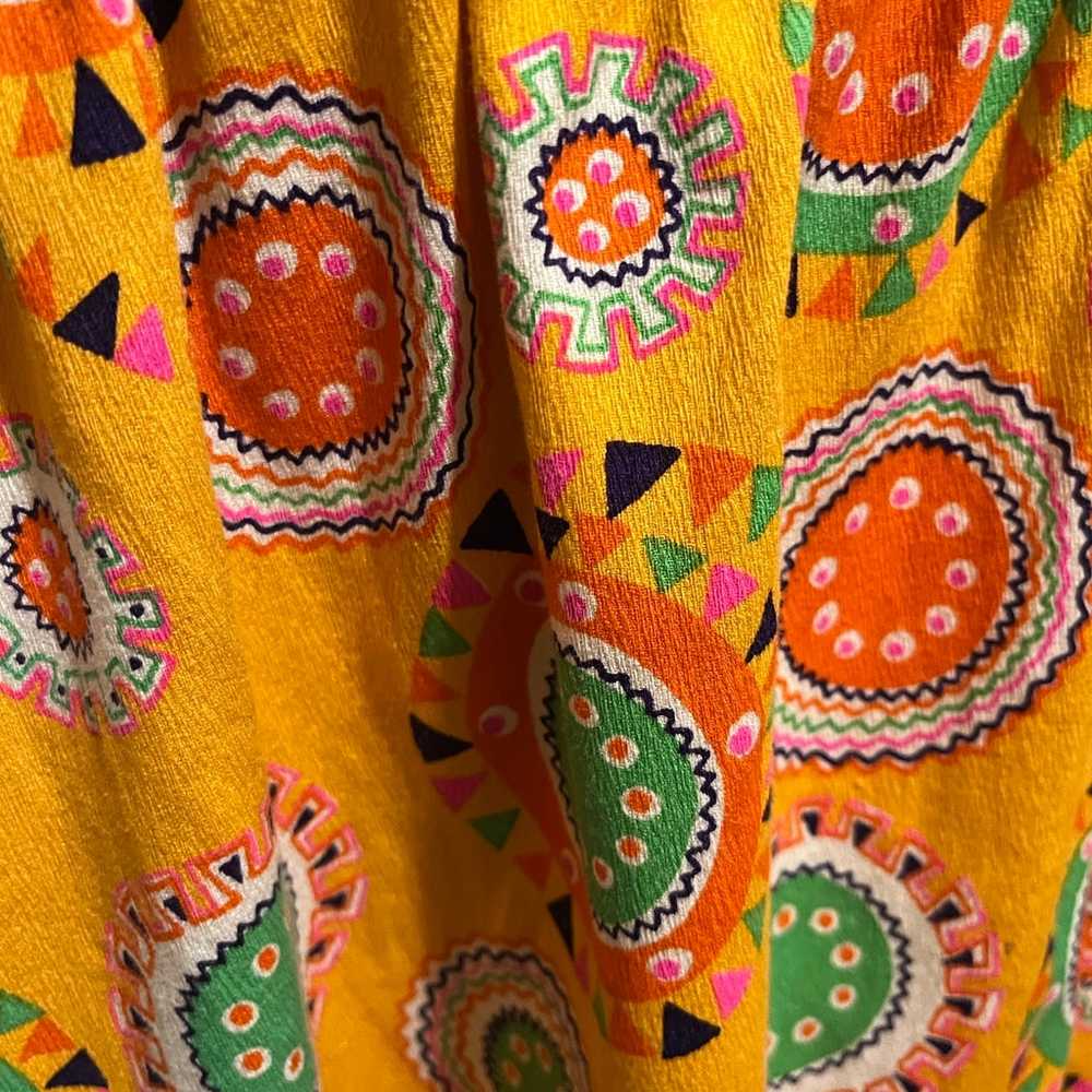 Vintage 60/70’s Colorful Dress - image 4