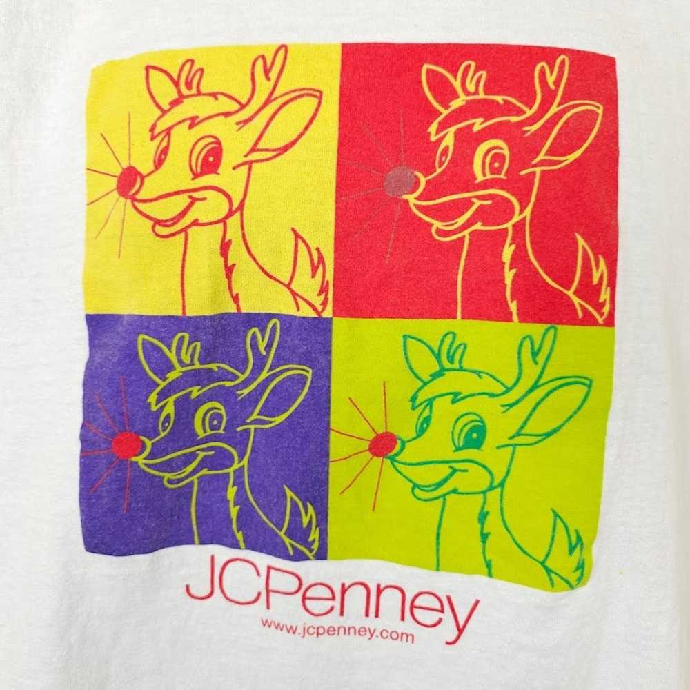 Vintage Rudolph The Red Nosed Reindeer T Shirt Vi… - image 2